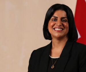 Britain's interior minister, Shabana Mahmoo