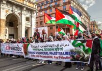 Rome Gaza protest