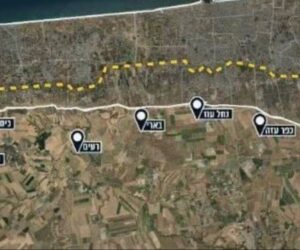 Yellow Line in Gaza