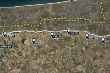 Yellow Line in Gaza