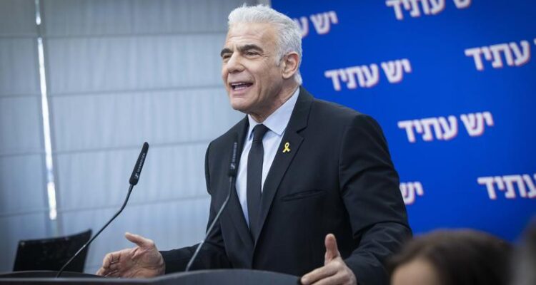 Lapid: Israel will act ‘if necessary’ to counter growing Iranian threat