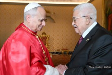 Pope Leo Mahmoud Abbas