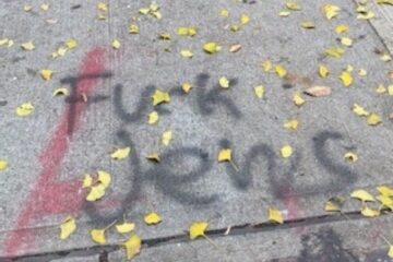 Anti-Semitic graffiti