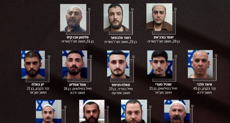 Five soldiers among suspects in Syrian arms smuggling network, Israel says
