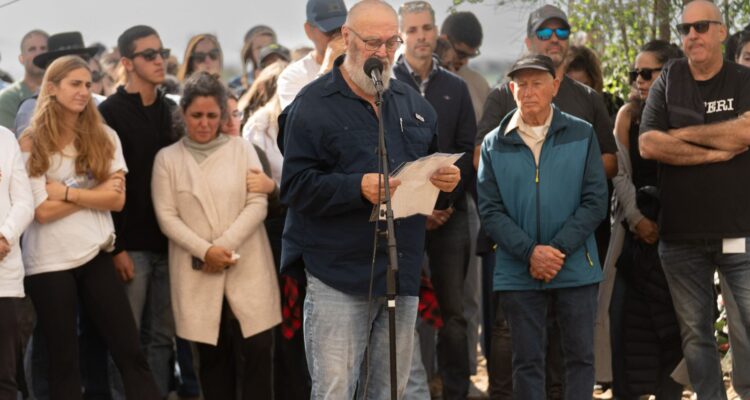 Slain hostage Dror Or’s funeral held in Kibbutz Be’eri