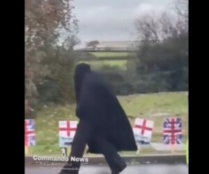 Burka-clad