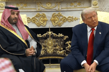 Bin Salman and Trump