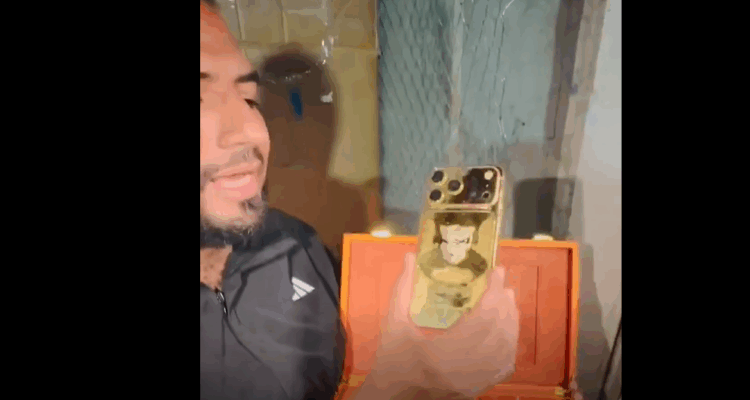 Humanitarian crisis? Gold iPhones for sale in the Gaza Strip