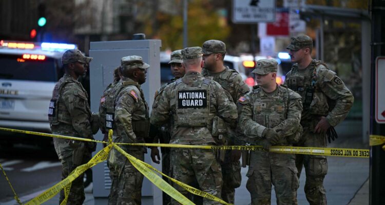 Two national guardsmen shot near the White House, both in critical condition