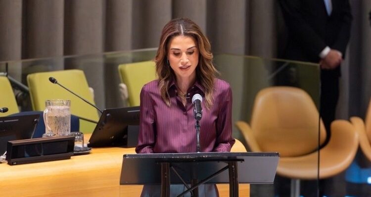 During Germany trip, Jordanian queen compares Israel to Nazi Germany