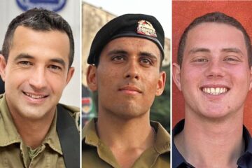Three soldiers returned