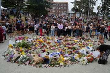 People are breaking down in tears at Bondi as they lay flowers for the victims of the deadliest terrorist attack in Australian history.A targeted assault against the Jewish community that's left at least 16 people dead. pic.twitter.com/0xgBHy3VWt&mdash; Nathan Livingstone (MilkBarTV) (@TheMilkBarTV) December 15, 2025