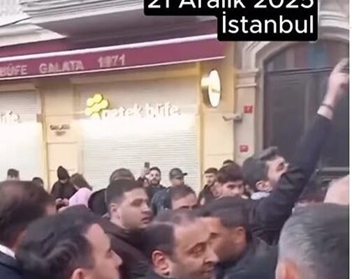 Istanbul police shield Jews attacked en route to Chanukah celebration