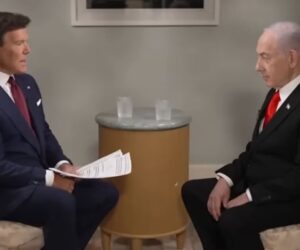 Benjamin Netanyahu with Brett Baier
