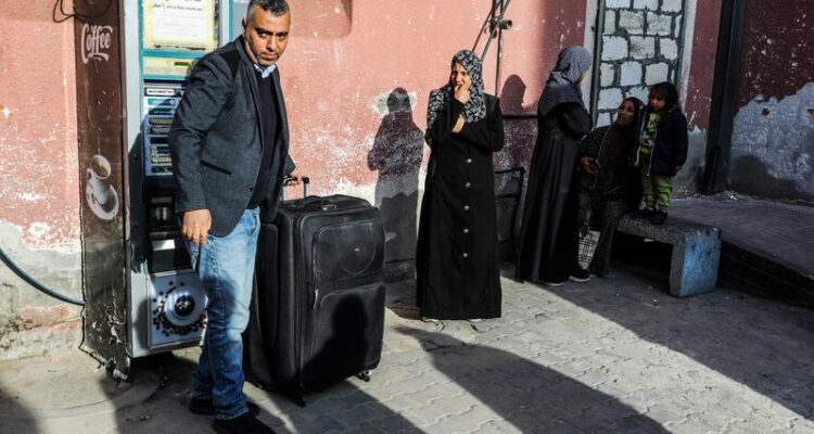 Gaza’s population down by 11% amid wartime emigration