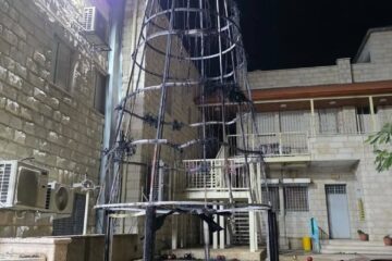 Jenin church arson