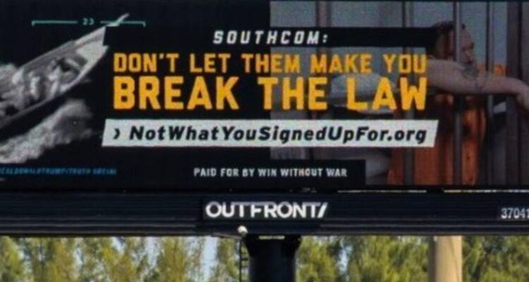 Iranian-run, Soros-funded billboards urge soldiers to disobey orders