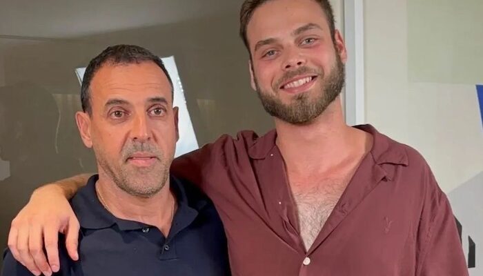 Former hostages Alon Ohel and Eli Sharabi reunite in Israel