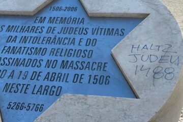 Antisemitic graffiti