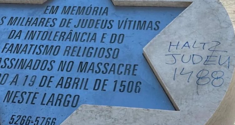 Lisbon Jewish monument, Brussels nativity scene defaced