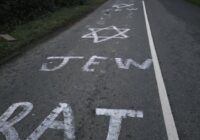 Antisemitic graffiti