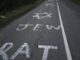 Antisemitic graffiti