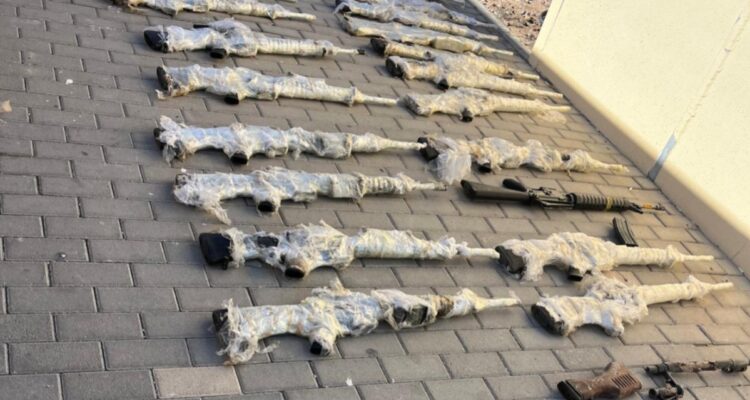 IDF intercepts smuggling drone carrying M16 rifles