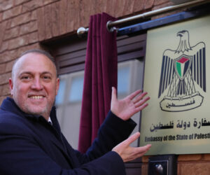 Britain Palestinian Embassy