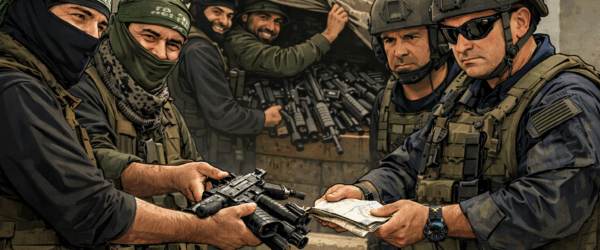 weapons handover