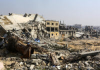 gaza rubble