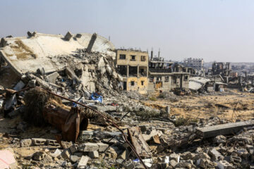 gaza rubble