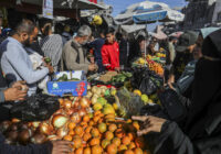 Gaza food market