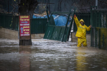 Heavy flooding