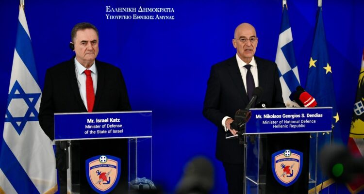 Israel, Greece deepen defense cooperation, discuss counter-drone and missile systems