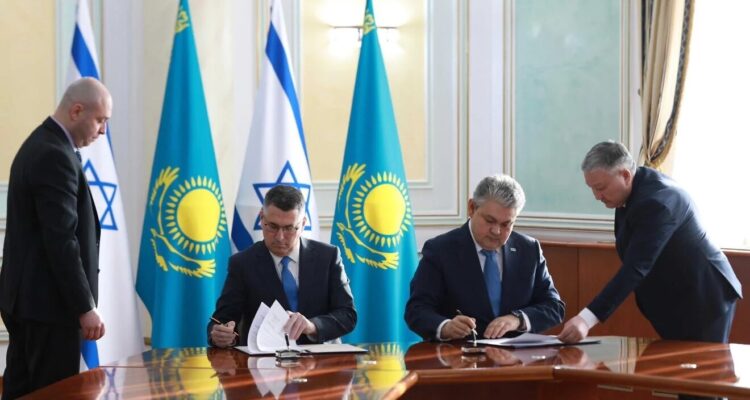 Sa’ar hails Kazakhstan’s entry into Abraham Accords