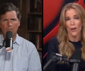 Tucker Carlson and Megyn Kelly