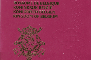 Belgian passport