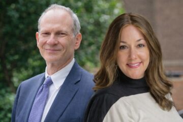 Justin Brasch and Michele Weiss
