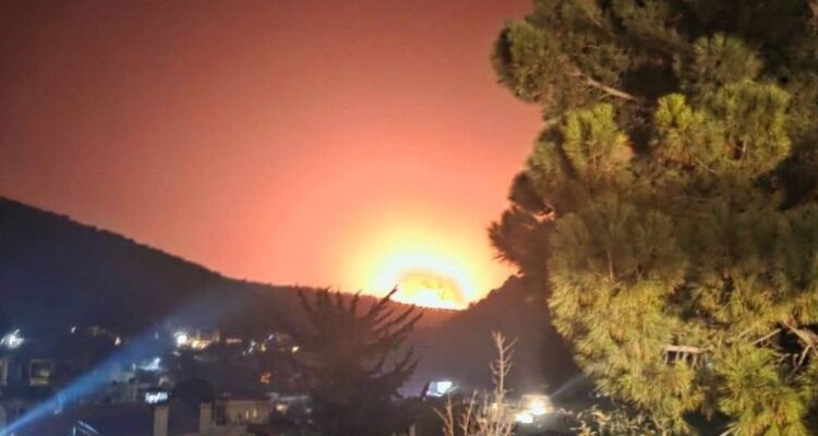 IDF carries out multi-wave strikes on Hezbollah targets across Lebanon