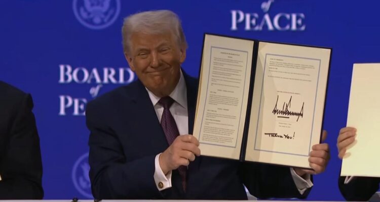 Trump Says ‘Board of Peace’ countries will send thousands of troops to Gaza