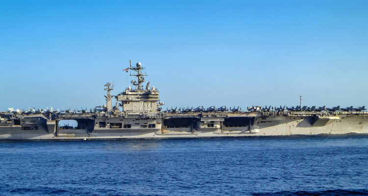 US downs Iranian drone that approached aircraft carrier in Arabia Sea