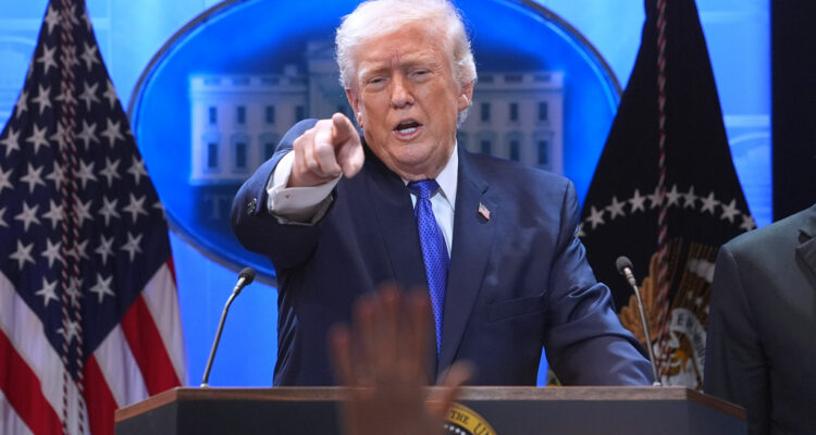Trump rips France for blocking arms shipments to Israel