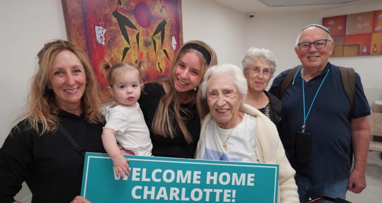Holocaust survivor, 96, makes aliyah