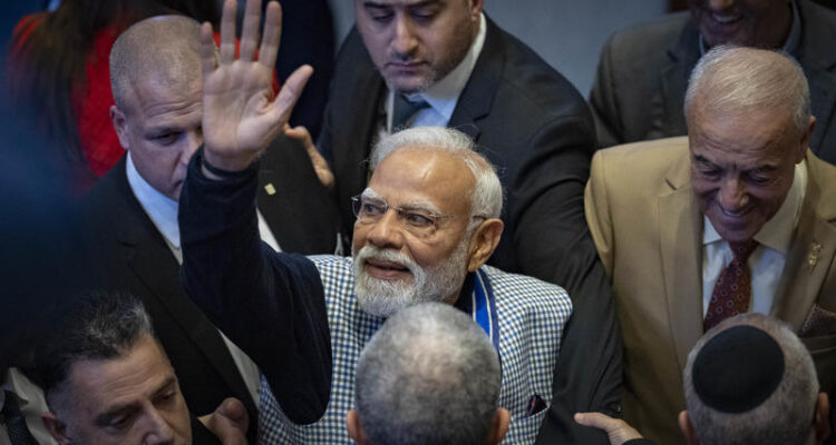 Modi pledges closer ties with Israel in historic Knesset speech