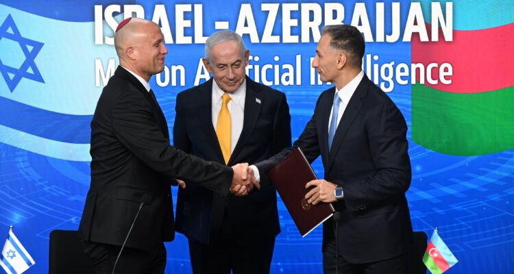 Israel and Azerbaijan sign AI agreement in Jerusalem