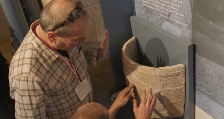 Ancient vessel from Jewish Galilee on display at the Knesset