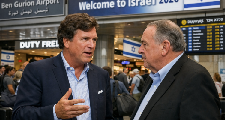 Trump arranged Carlson-Huckabee interview to curb conservative infighting over Israel