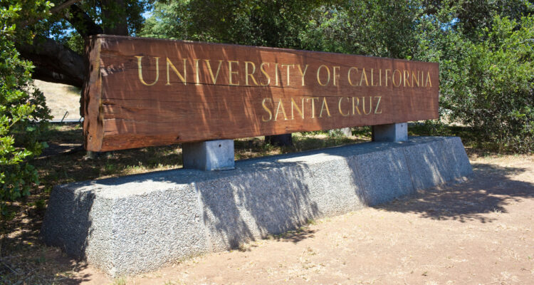 UC Santa Cruz ethnic studies department distributed stoles with Palestinian designs at graduation ceremony