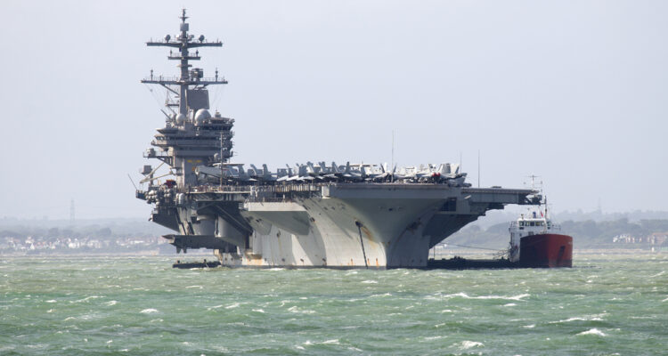 Pentagon prepares second aircraft carrier for Middle East deployment