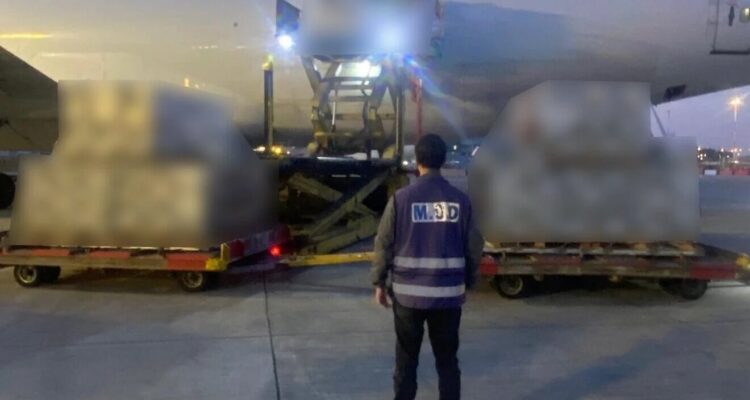 Israel receives first shipment of major military resupply airlift